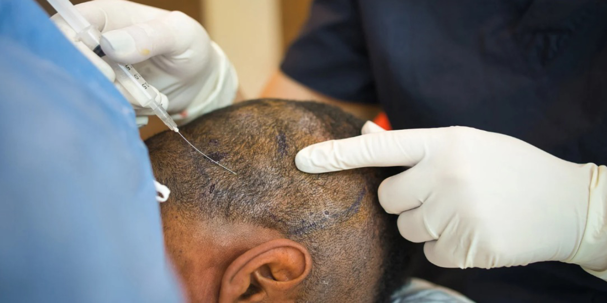 Hair transplant preparation Clinique de Paris