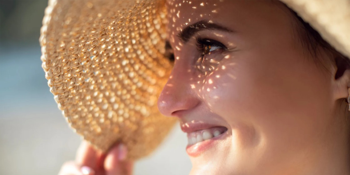 Woman wearing a good hat